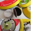 Chasis de máquina rectificadora neumática de 1 pulgada 2 pulgadas 3 pulgadas 4 pulgadas 5 pulgadas 6 pulgadas accesorios papel de lija flocado plato adhesivo máquina de lijado en seco disco de pulido