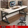 Mesa de computador de madeira maciça, mesa simples moderna para uso doméstico, mesa de escritório gaming nórdica, mesa de escrita para estudante
