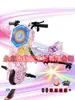 Patinete eléctrico exclusivo transfronterizo, coche de juguete, coche de derrape, go-kart para niños, asiento único Rueda universal giratoria 360 grados