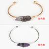 Accesorios para Joyería Estilo Ins Lujo Accesible Pulsera de Oro y Plata Fluorita Verde Cristal Rosa Pulsera Tejida a Mano Oro Rosa