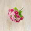 Flor Falsa Flor de Simulación Color Primavera Pequeño Capullo de Rosa Mesa de Comedor Sala de Estar Adornos Decorativos Arreglos Florales Caseros Floricultura Transfronteriza Rosa Pequeña