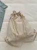 Mochila Deportiva Estilo Japonés Nueva Simple Ligera para Viajes Diarios con Bolsillo con Cordón para Hombres y Mujeres Estudiantes Mochila Casual de Gran Capacidad