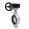 Válvula de Mariposa Tipo Wafer con Sello Suave de Acero Inoxidable 304316L Disco de Turbina D371X-16P Placa de Titanio Desulfuración Dn46581002