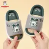 Pantuflas de Lino Babudou para Niños, Estilo Nuevo para Primavera, Otoño y Verano, Pantuflas de Algodón y Lino para Niñas de Cuatro Estaciones para el Hogar y el Interior