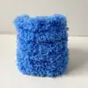 Fornecimento direto da fábrica 15mm super espesso super denso lã felpuda coral torcida lã por atacado feito à mão diy cãozinho de leite