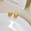 Aretes de Perlas Estilo Palacio Retro Francés Sensación de Alta Gama Aretes Antiguos Aguja de Plata Esterlina 925 Aretes Distintivos de Nicho