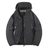 Chaqueta Kailer Stone Tres en Uno para Mujer Chaqueta de Plumas Cortavientos e Impermeable Senderismo Chaqueta de Montañismo Xizang con Capucha para Hombre