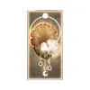 Pintura Decorativa para Hall de Entrada Folha de Ginkgo Luxo Acessível Fundo de Parede de Corredor ou Corredor Final Pintura de Parede Mural com Luz