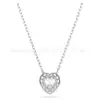 Versión de Shijia de la Serie Romana Una Juego de Collar con Incrustaciones de Cristal Swarovski Diamante Redondo Gargantilla Pulsera