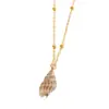 AliExpress nuevo collar de concha de mar con viento marino dorado una variedad opcional