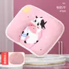 Almohada de Dibujos Animados para Bebé en Stock, Soporta la Forma de la Cabeza del Bebé, Almohada de Dibujos Animados de Algodón Transpirable para Recién Nacidos, Transpirable y Desmontable