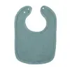 Babero absorbente de rizo de crepé de doble cara Clase A para bebé, anti-regurgitación, transpirable, no restrictivo, apto para todas las estaciones, absorbente de humedad y de secado rápido