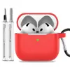 Adecuado para Estuche Protector de AirPods Funda Protectora para Auriculares Funda Protectora de Silicona para Auriculares Funda Protectora para Airpods4 Venta al por Mayor