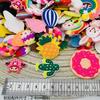 Accesorios hechos a mano para bricolaje, funda para teléfono móvil, horquilla, broche, broche con pinza, accesorios para el cabello, pegamento suave, accesorios pequeños