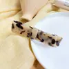 Pinza para el pelo de leopardo retro japonesa, sencilla, de moda, con ácido acético, con forma de mariposa, para cola de caballo, con resorte, fabricantes de accesorios para el cabello al por mayor