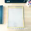 Nueva Bolsa de Archivo Transparente de PVC Borrable de Amazon para Pintura y Almacenamiento Bolsa de Archivo Borrable en Seco 10 Colores Bolsa Borrable en Seco de Mascota