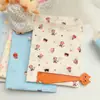 Algodón Puro 40 Hilos Estilo Coreano Conejo y Gato de Dibujos Animados Tejido Estampado Cómodo y Amigable con la Piel Tejido Floral para Ropa y Vestidos Hechos a Mano para Manualidades