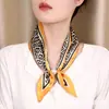 Nuevo Pañuelo de Seda Suave Estilo Francés Ol Profesional, Bufanda para Cuello con Cierre Magnético sin Nudo, Estilo Old Money, Accesorio de Traje de Lujo Ligero