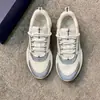 Estación Europea 2024 Zapatos Deportivos Elevados Nuevos Patchwork de Piel de Vaca Malla Moda Suela Gruesa Combinan con Todo Zapatos de Correr para Hombre