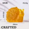 Figurinhas de lesma de cristal natural transfronteiriças, artesanato de cristal animal em resina, decorações de mesa - atacado do fabricante