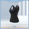 Novo Pro Oxigênio 33 De Veludo Temperatura Constante Quente Sem Costura Colete Roupa Íntima Copo Único Destacável Roupa Externa Top Interno Feminino