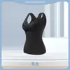 Nuevo chaleco cálido de terciopelo 33# transpirable para otoño e invierno, para mujer, con almohadilla en el pecho integrada, prenda exterior versátil, calentamiento rápido, camiseta base térmica