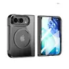 Adecuado para iPhone Duo: una funda protectora magnética, transparente y ultradelgada con protector de pantalla incorporado, diseñada para el Apple Duo, que ofrece protección simple y elegante contra caídas