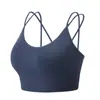 Sujetador deportivo transfronterizo de talla grande con almohadillas en el pecho y hermoso diseño en la espalda, adecuado para usar como prenda exterior, sujetador de fitness inalámbrico a prueba de impactos para mujer, ropa de yoga