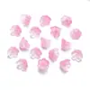Cuentas de Vidrio Transparentes de 7*12mm Cuentas Sueltas Color Degradado Cuentas de Lirio del Valle Accesorios para Joyería DIY Accesorios para Pulseras con Cuentas