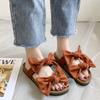Nuevas Sandalias de Verano 2023 para Mujer, Suaves Boken Mariposa Antideslizantes Disco Nudo Chanclas de Playa