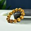 Pulsera de Sándalo Dorado Natural 20 Cuentas de Buda para Hombre Rosario de Moda Pulsera para Mujer 108 Colección Wenwan Fabricante Venta al por Mayor