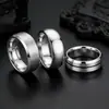 Anillos Exquisitos de Acero Inoxidable para Nicho Transfronterizo, Joyería al por Mayor de Estilo Europeo y Americano que no se Desvanece