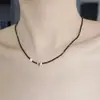 Colar de Coração Amarrado Estilo Minimalista em Prata de Lei S925 para Mulheres, Corrente para Clavícula, Acessório Versátil de Nova Tendência de Luxo Leve de Nicho