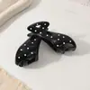 Pinza de Garra Grande de Lunares Estilo Francés para Mujer 2026 Nuevo Modelo Pinza para el Cabello de Gama Alta para la Parte Posterior de la Cabeza, Elegante Accesorio para el Cabello