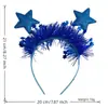 Ventas Directas de Fábrica Diademas de Estrella de Fiesta Transfronterizas para Cumpleaños, Decoración de Fiestas Navideñas de Año Nuevo Tocado Fiesta de Cumpleaños