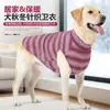 Suéter Amazon para Cachorro Casa Quente e Confortável Outono e Inverno Grande Cachorro Grande Roupas de Casa Cachorro Tricotado