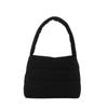 Bolsa de ombro estilo coreano, moda distinta, inverno 2024, novo design de nicho simples, casual, leve, pequena bolsa quadrada com axila