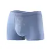 Nuevos Pantalones Boxer de Algodón Modal de Cintura Media Masaje Graphene Gránulos de Masaje Cóncavos Calzoncillos Cómodos para Hombre