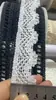 Tecido Cor de Damasco Off-White, Algodão Puro, Barra de Renda Vazada, Fita, Decoração de Chapéu, Acessórios de Cabelo, Bolsas, Acabamento de Roupas e Enfeites