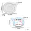 Molde de Aperto Desenho Animado DIY Descompressão Brinquedo de Comida Artificial Molde de Silicone Resistente a Altas Temperaturas Assar Mousse Bolo Molde Criativo