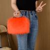 Bolso de Felpa Imitación Piel Estilo Exportación 2023, Bolso de Mano Compacto, Bolso de Hombro, Bolso Cruzado, Piel Anti-Pie Transfronteriza Ligero