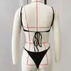Bikini de dos piezas para mujer, negro puro, copa dura, tirante push-up, espalda descubierta sexy, ajustable, fruncido, nuevo 2026