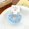 Set de Gomas para el Cabello con Botón de Lazo de Lunares Retro para Niñas, Cuerda Versátil para Doble Coleta, Goma para el Cabello, Accesorios para el Cabello