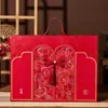Caixa de Presente de Casamento, Nova Caixa de Doces Estilo Chinês, Caixa de Embalagem, Caixa Rígida, Caixa de Presente Grande, Caixa Vazia, Caixa de Presente, Estilo Tendência Chinesa