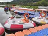 Barco Bate-Bate Modelo Novo Barco Bate-Bate Elétrico Barco de Diversão de Fibra de Vidro Barco Elétrico Infantil Pai-Filho Venda Direta de Fábrica