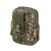 Riñonera Deportiva Molle para Hombre, Riñonera Táctica para Exteriores, Bolsa de Correr Camuflajeada, Funda para Teléfono de 6, 7 pulgadas
