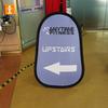 Soporte de Pantalla para Exhibición Tablero de Exhibición para Estadio de Fútbol Pantalla de Exhibición Doble Cara Elástica Plegable Portátil Tablero en Forma de A Soporte Publicitario Personalización