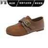 Sapatos femininos estilo Birkenstock, totalmente fechados, em couro genuíno, nova coleção outono 2026, sola macia, confortáveis de usar, mocassins e sapatos casuais para mulheres