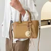 Bolso de Mano Nuevo Modelo 2026 de Alto Valor Transfronterizo, Bolso Cubo, Elegante y Sofisticado, Bolso de Hombro de Gran Capacidad, Bolso Cruzado Patchwork, Moderno