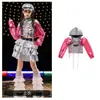 Ropa de Baile Jazz para Niñas Hip-Hop Genial y Guapo Traje de Street Dance para Niña Moda Ropa de Jazz para Escenario y Pasarela Infantil